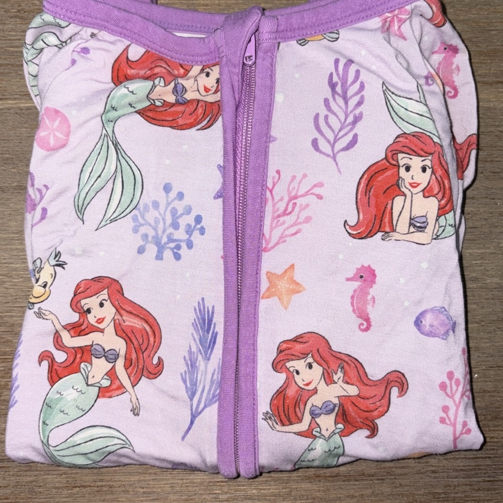 Little Sleepies Little Mermaid Zippies